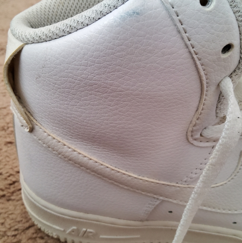 🔥Nike Air Force 1 '07 Mens White Sneakers Size 7.5🔥 - Picture 8 of 16